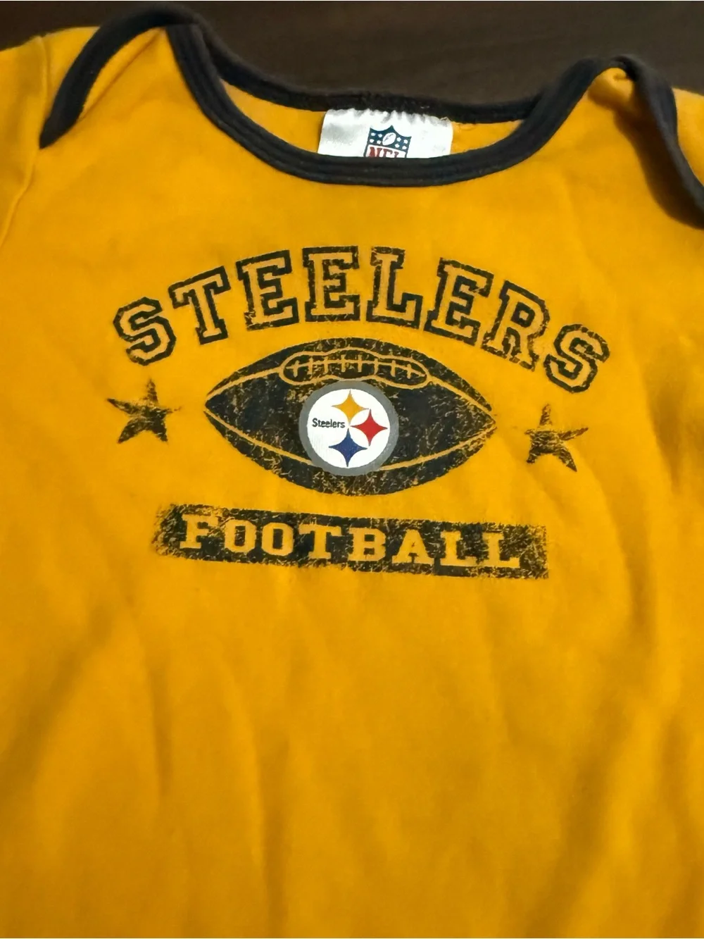 Sold Baby boy Pittsburgh Steelers onesie